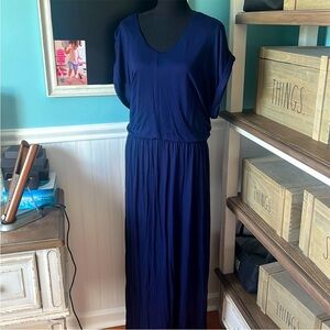 Cold water Creek xl (16) Grecian maxi dress with belt.